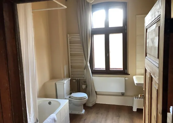 Landbahnhof Buschhof 1 Og, Mit Gartensauna Apartamento Schwarz (Mecklenburgische Seenplatte)