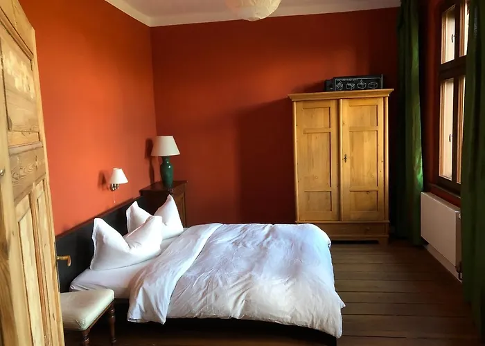 Landbahnhof Buschhof 1 Og, Mit Gartensauna Apartamento Schwarz (Mecklenburgische Seenplatte)